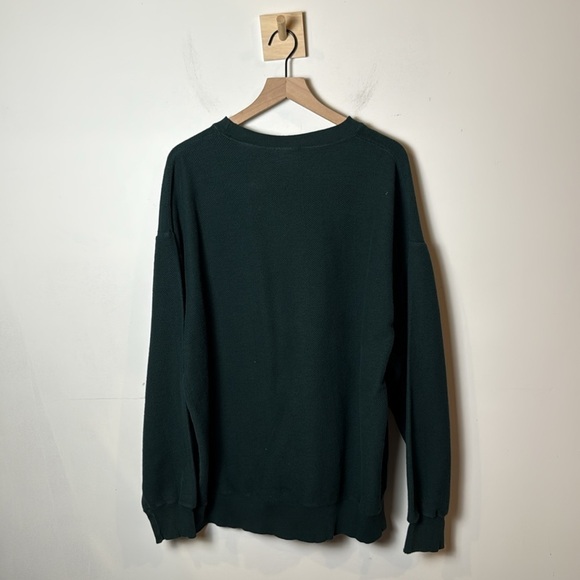 Cabela’s Men Vintage Embroidered Graphic Green Cotton Crewneck Sweatshirt USA XL - Picture 9 of 11